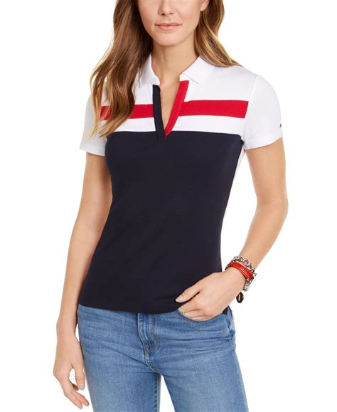 tommy hilfiger ladies polo shirts